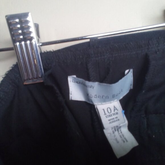 Gap Maternity Pants 10 10A Modern Boot Black - Picture 14 of 14